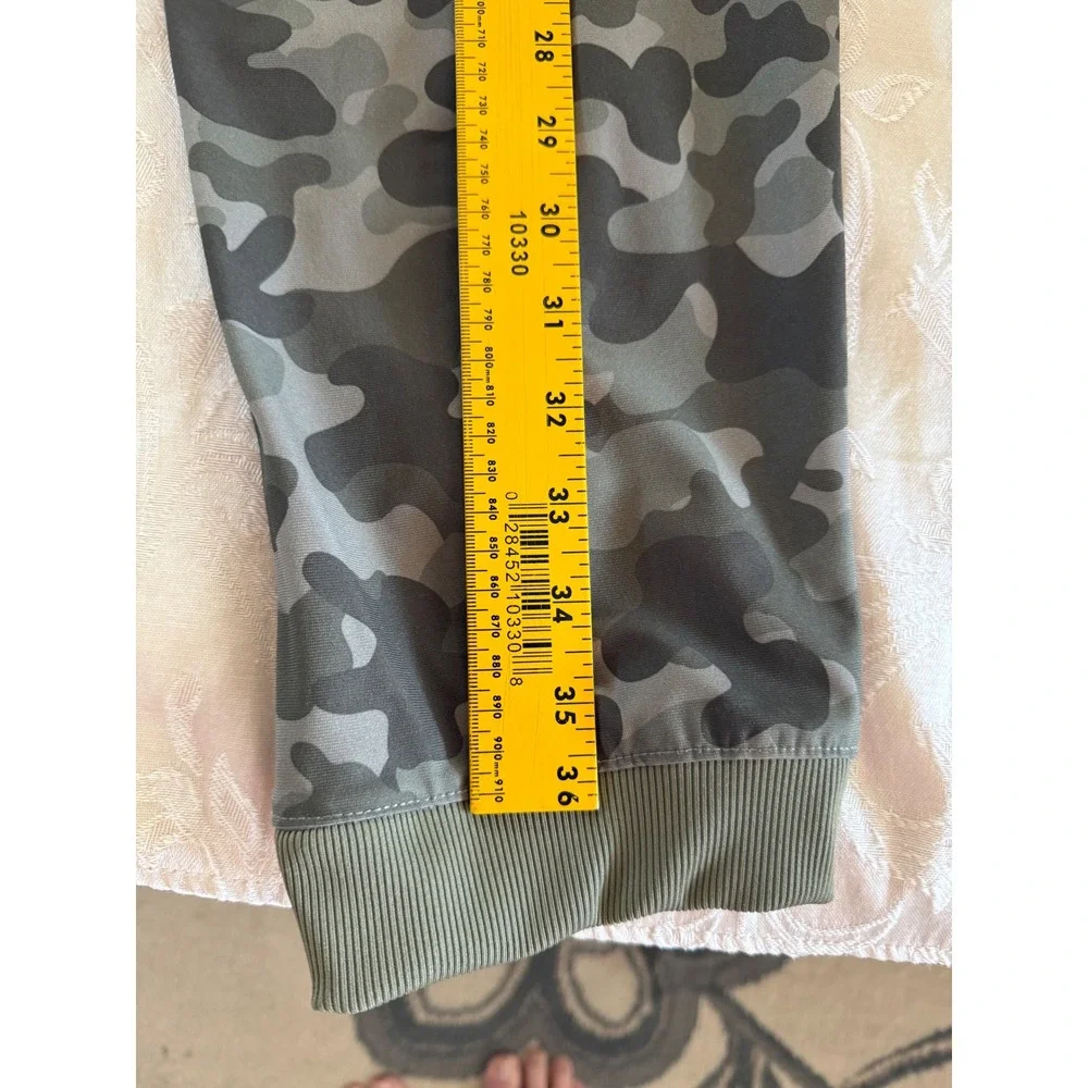 Wonder Nation Boys XL 14-16 Husky Camo Jogger Pants Green Camouflage Activewear